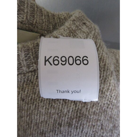 VGT Eastern Mountain Sports Sweater Small Fisherman EMS Wool 80s USA - Picture 10 of 10